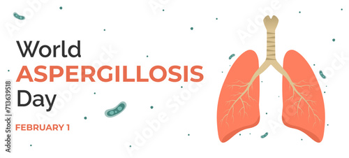 Awareness banner for World Aspergillosis Day