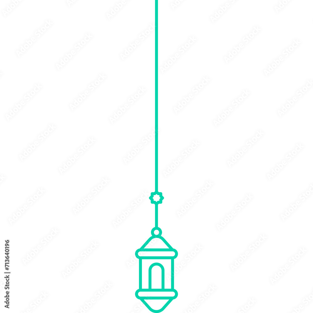 Islamic Lantern Line Islamic Lantern Line