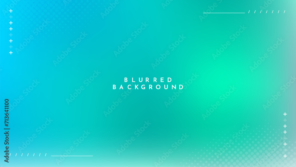 Fototapeta premium Gradient blurred background in shades of green and yellow. Ideal for web banners, social media posts, or any design project that requires a calming backdrop