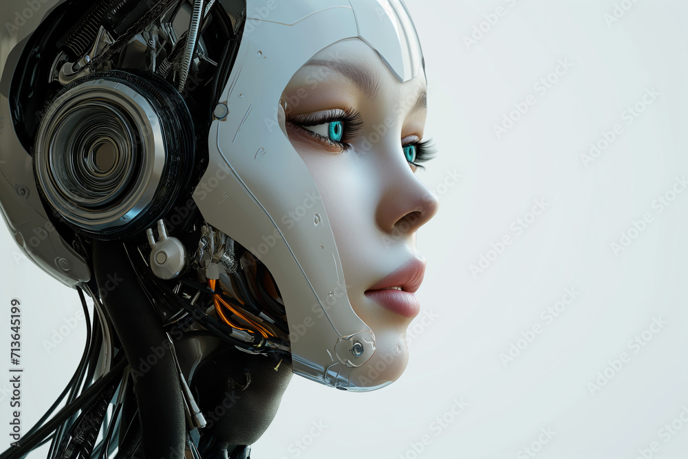 portrait of a robot portrait of a robot