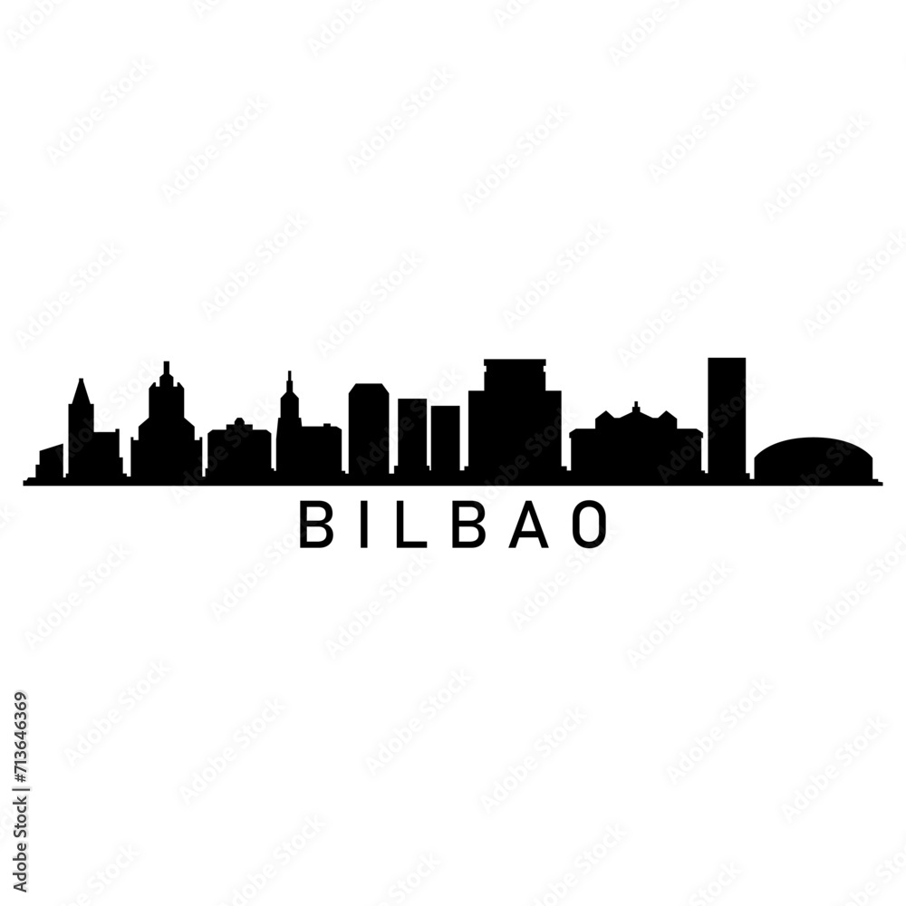 Bilbao skyline