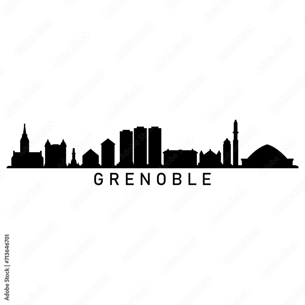 Grenoble skyline