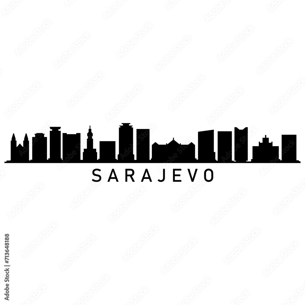 Sarajevo skyline