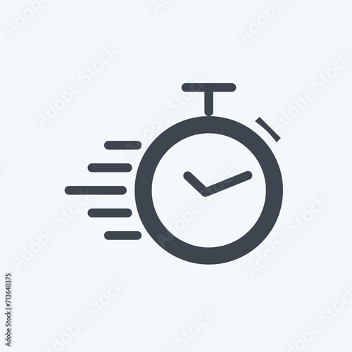 Free Download Icon Quick Response. suitable for Feedback symbol. Glyph Style. simple design editable. design template vector. simple symbol illustration - GFXLoad