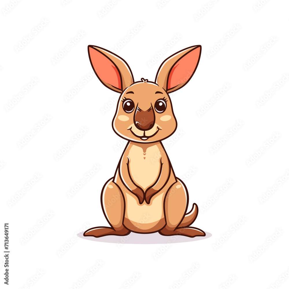 Cute Kangaroo cartoon
