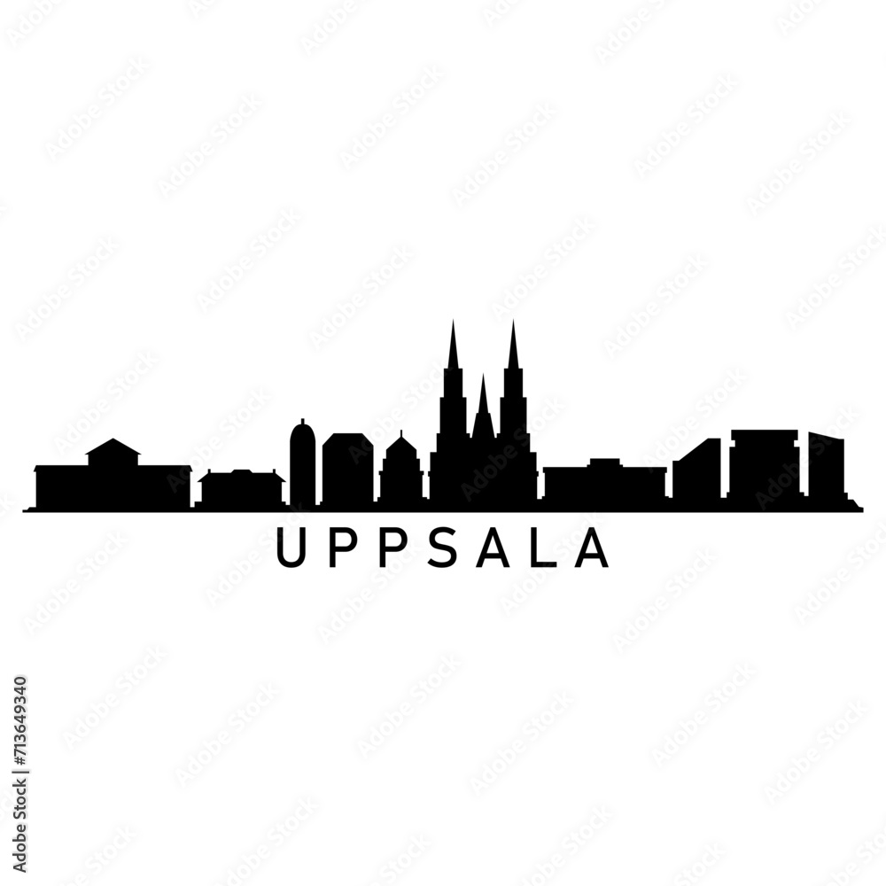 Uppsala skyline