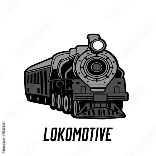 locomotive illustration