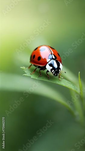 ladybug on a leaf © Srikantha