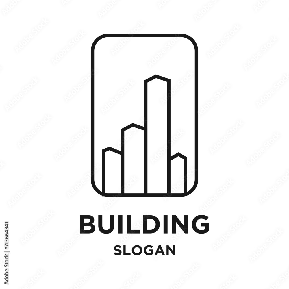 Building logo vector design Building logo vector design