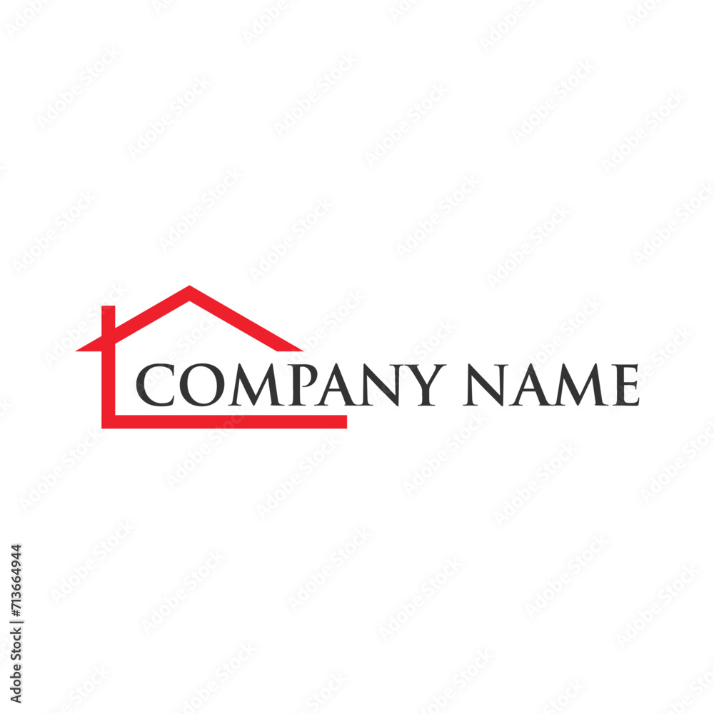 Fototapeta premium real estate logo