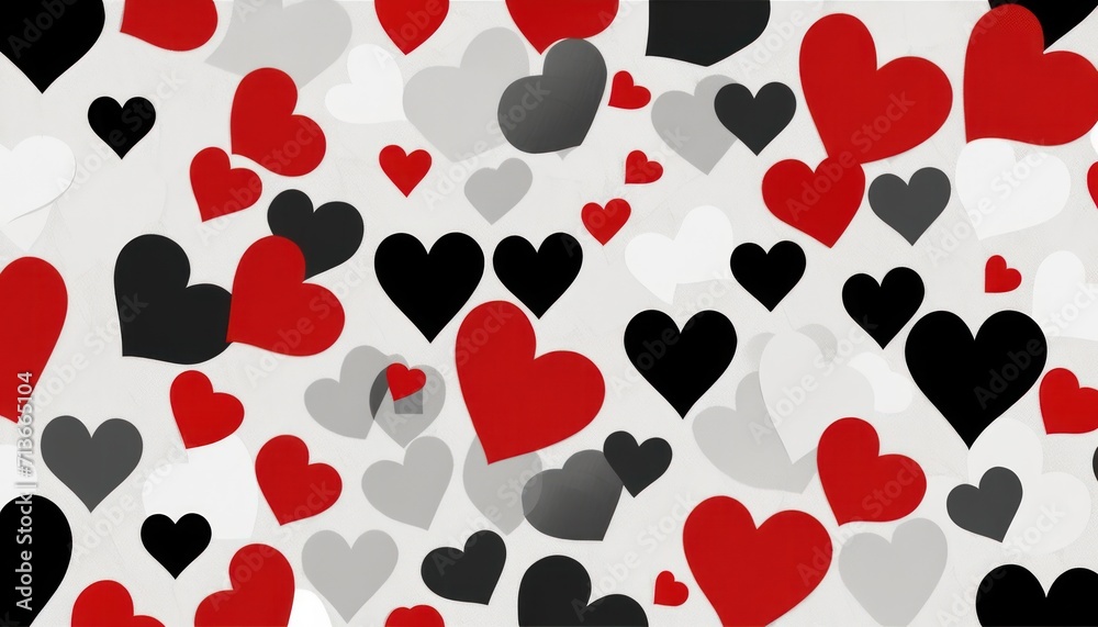 seamless background with hearts or seamless pattern with hearts, seamless background with love or seamless pattern with love