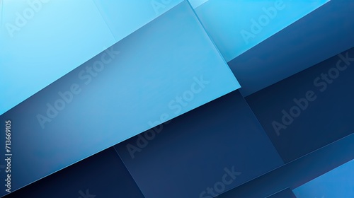 Abstract symmetrical blue gradient background. Geometrical wallpaper concept.