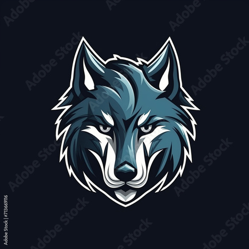 logo icon wolf mascot4