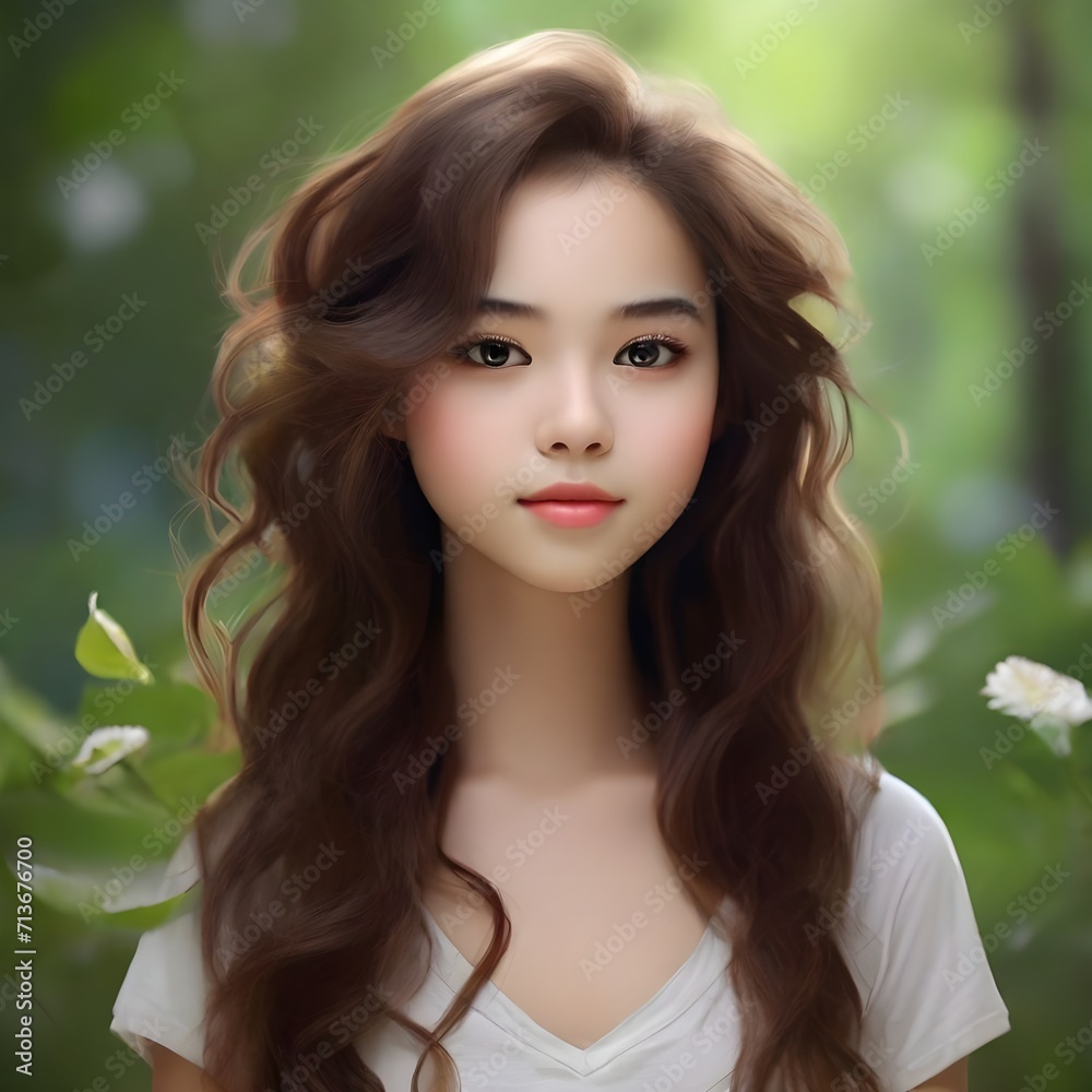 portrait of a girl portrait of a girl
