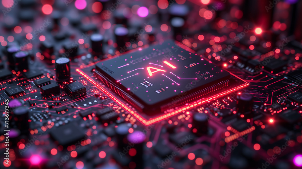 AI at the Core: AI on Computer Circuit Board
