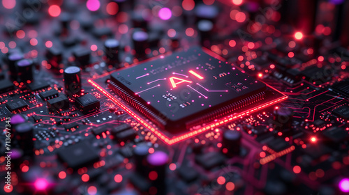 AI at the Core: AI on Computer Circuit Board