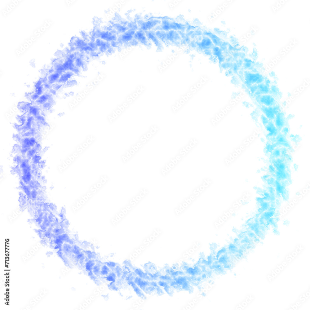Watercolor Texture Circle Frame Watercolor Texture Circle Frame