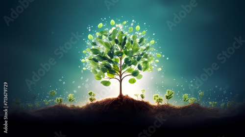 Environmental protection background, world environment day background, protect the environment