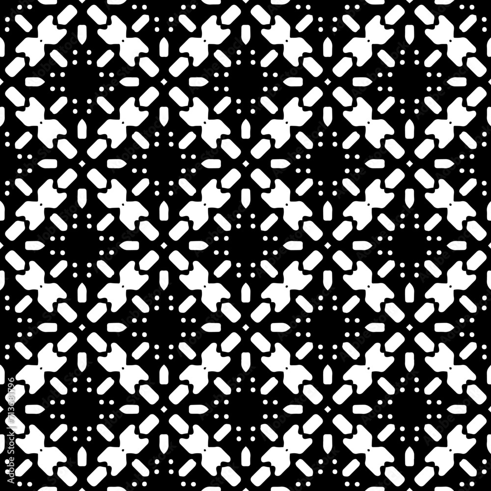 White background with black pattern. Seamless texture for fashion, textile design, on wall paper, wrapping paper, fabrics and home decor. Simple repeat pattern. White background with black pattern. Seamless texture for fashion, textile design, on wall paper, wrapping paper, fabrics and home decor. Simple repeat pattern.
