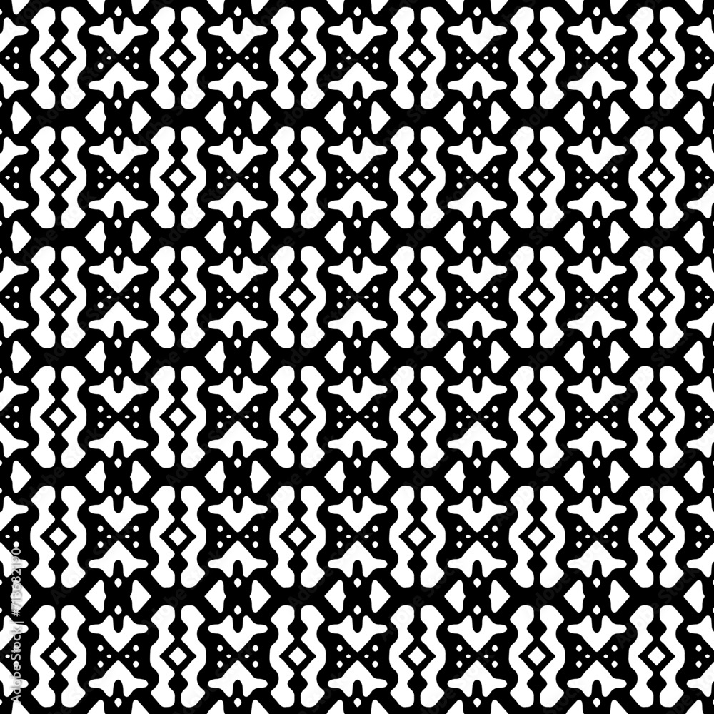 White background with black pattern. Seamless texture for fashion, textile design, on wall paper, wrapping paper, fabrics and home decor. Simple repeat pattern. White background with black pattern. Seamless texture for fashion, textile design, on wall paper, wrapping paper, fabrics and home decor. Simple repeat pattern.