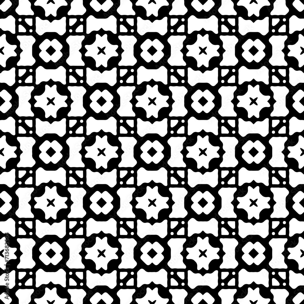 White background with black pattern. Seamless texture for fashion, textile design, on wall paper, wrapping paper, fabrics and home decor. Simple repeat pattern. White background with black pattern. Seamless texture for fashion, textile design, on wall paper, wrapping paper, fabrics and home decor. Simple repeat pattern.