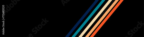 Free Download Vintage Striped Backgrounds, Posters, Banner Samples, Retro Colors from the 1970s 1900s, 70s, 80s, 90s. retro vintage 70s style stripes background poster lines. vector shapes design graphic 1980s. - GFXLoad