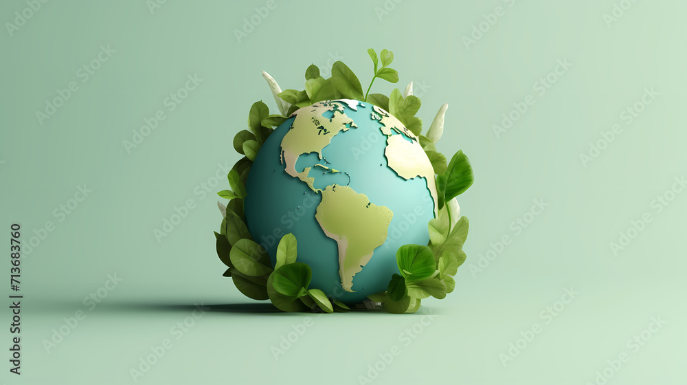 World environment day concept ecology protection environment, environmental protection background