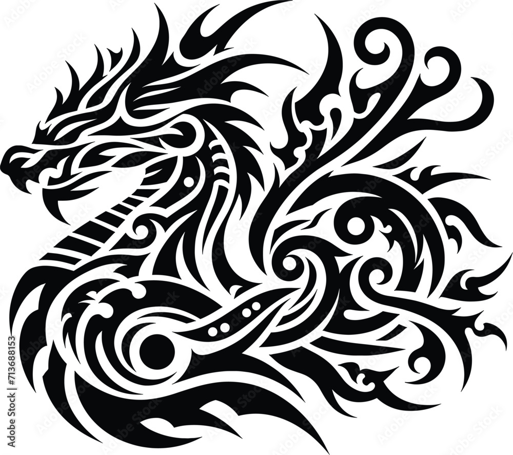 dragon tattoo design