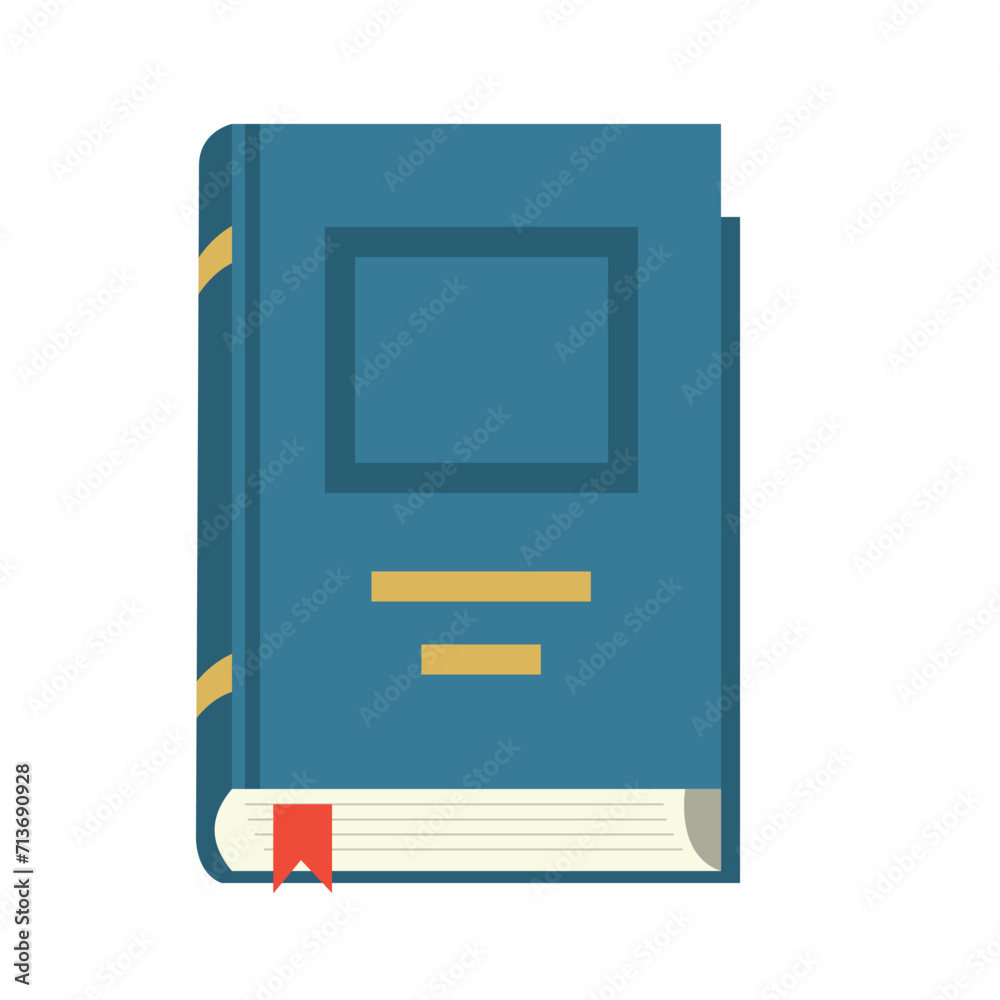 Book Icon and Education Knowledge Illustration Book Icon and Education Knowledge Illustration