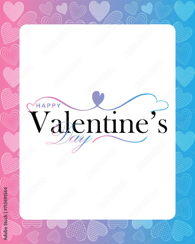 Happy valentines day. Vector banner, greeting card, flayer, poster, with text Happy valentines day Happy valentines day. Vector banner, greeting card, flayer, poster, with text Happy valentines day