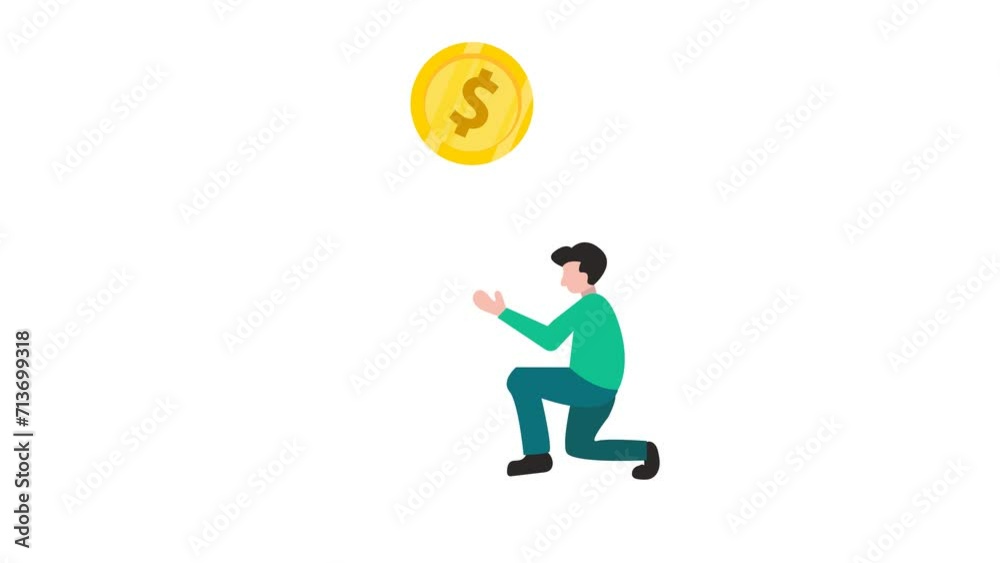 2d animation finance wallet transfer money 4k animation video footage with alpha channel. 2d animation finance wallet transfer money 4k animation video footage with alpha channel.