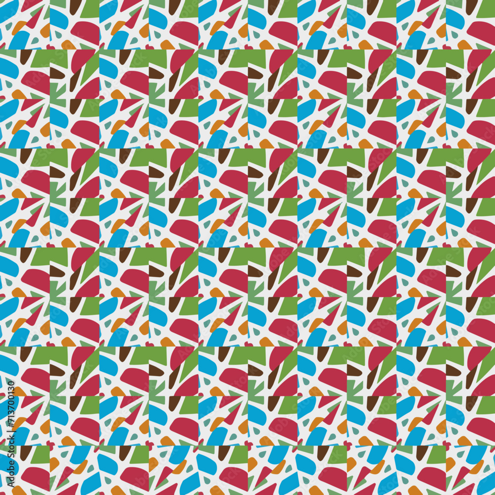 Abstract seamless pattern. Abstract background for fabric print, card, table cloth, furniture, banner, cover, invitation, decoration, wrapping. Repeating pattern.
Abstract seamless pattern. Abstract background for fabric print, card, table cloth, furniture, banner, cover, invitation, decoration, wrapping. Repeating pattern.