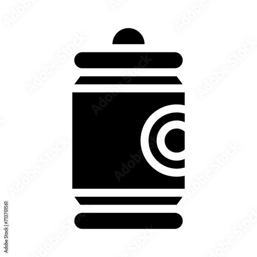 soda glyph icon