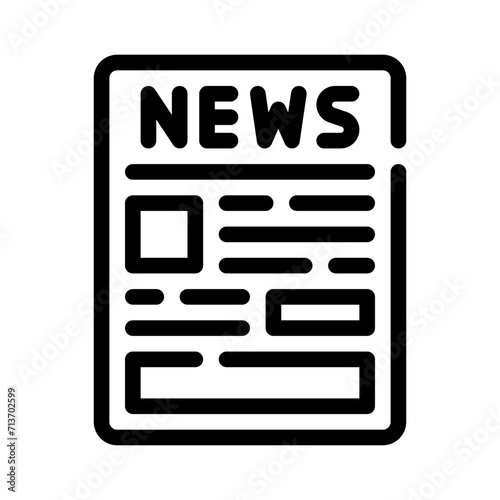news line icon