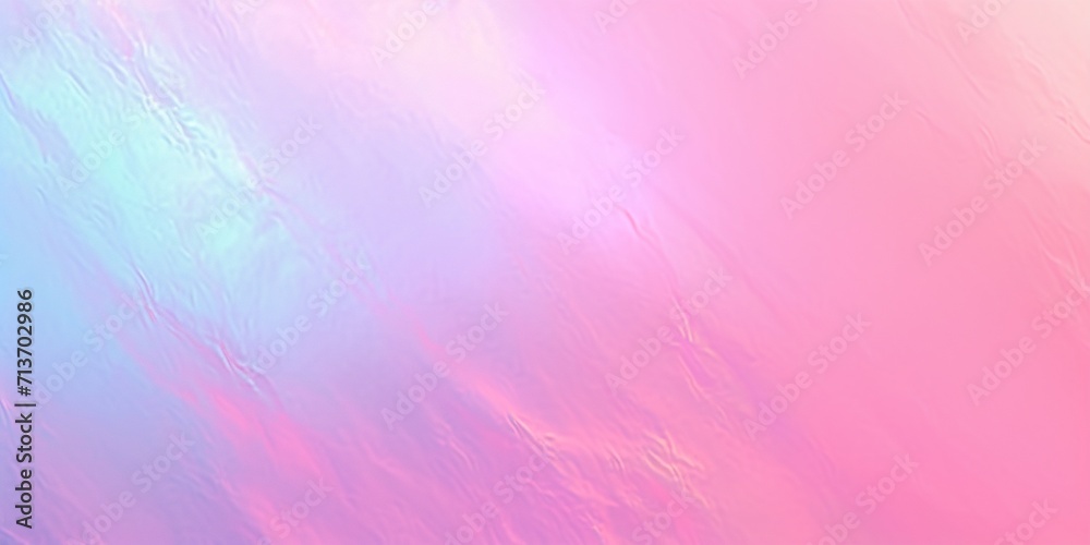 Abstract pink pastel holographic blurred background, Blurry abstract iridescent holographic foil background.