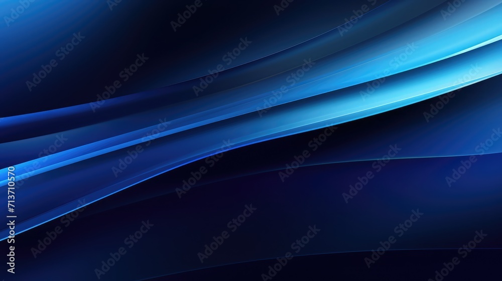 Fototapeta premium Abstract dark blue simple gradient background