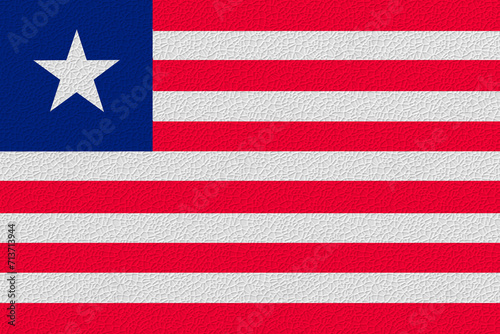 National flag of Liberia. Background with flag of Liberia.