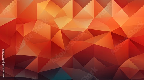 A geometric background with triangular shapes in a random arrangement