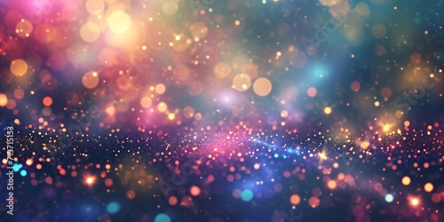 Image of rainbow pastel glitter background © BackgroundHolic