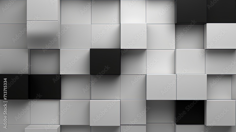 A minimalistic background with square tiles in a monochromatic palette A minimalistic background with square tiles in a monochromatic palette