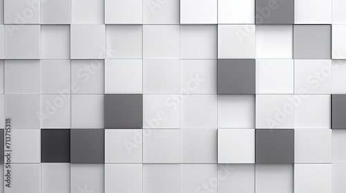 A minimalistic background with square tiles in a monochromatic palette