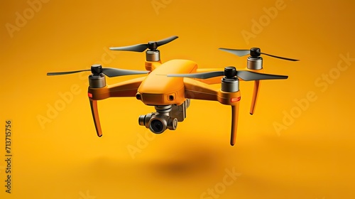 Drone based aerial surveys solid color background