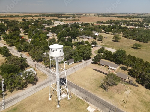Attica, Kansas Water Tower 