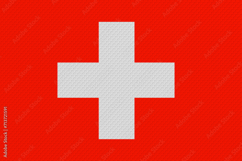 National flag of Switzerland. Background with flag of National Flag Switzerland. National flag of Switzerland. Background with flag of National Flag Switzerland.