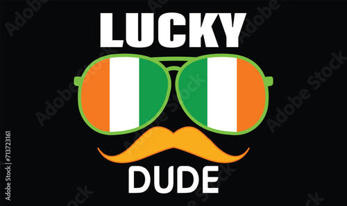Lucky Dude T-Shirt  Design