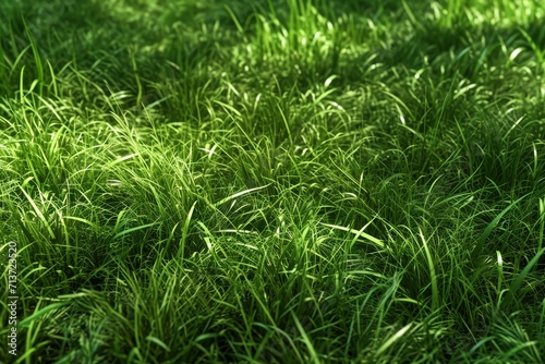 in the middle green grass field professional photography