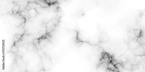 Canvas Print White marble texture panorama background pattern with high resolution