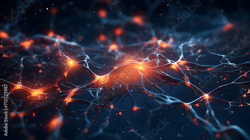 The Pulse of Information: Neural Connections Pulsating in a Mesmerizing Rhythm