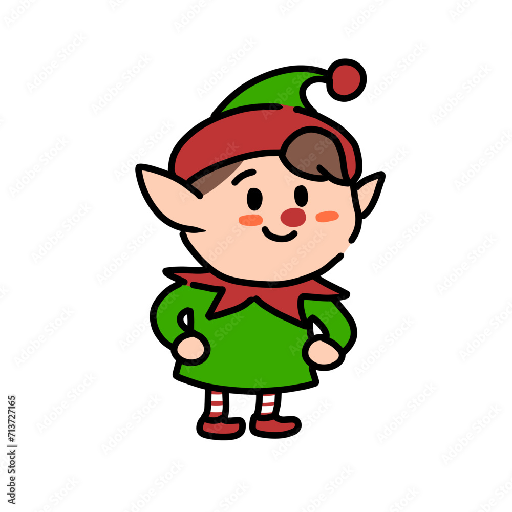 christmas elf child christmas elf child