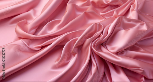 Pink satin texture background